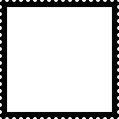Obraz premium Square stamp frame