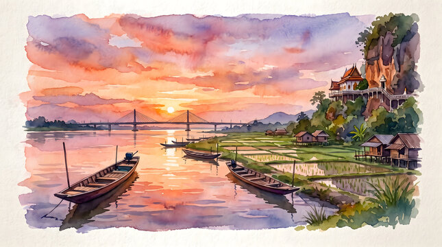 Nong Khai's scenery and landscapes have an everlasting charm that never loses its magic once you've visited.