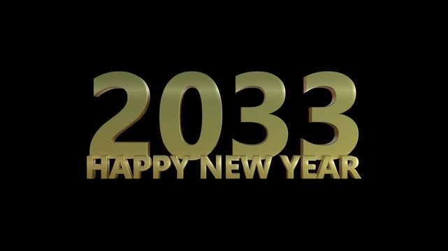 Happy New Year 2033