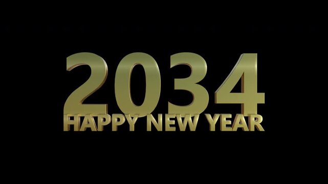 Happy New Year 2034