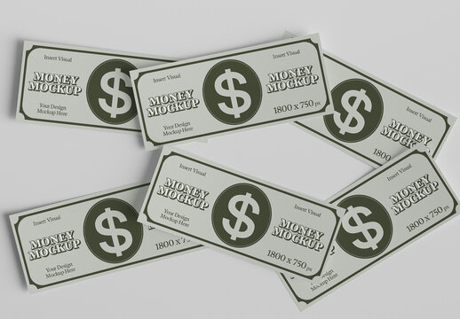 Cash Money Mockup