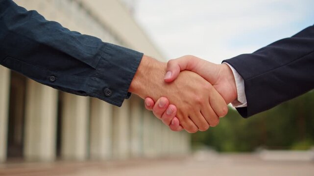 Negotiations for a job position. Hiring an employee, business meeting.