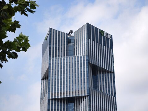 Shanghai, China-Sep.25th 2026: New Development Bank (NDB) office building
