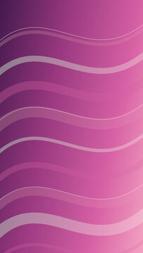 Bandes fluides superpos&eacute;es sur fond rose magenta