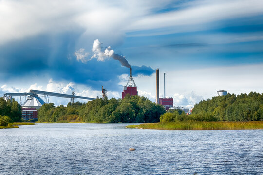 Stora Enso Mill in Nuottasaari, Oulu, Finland