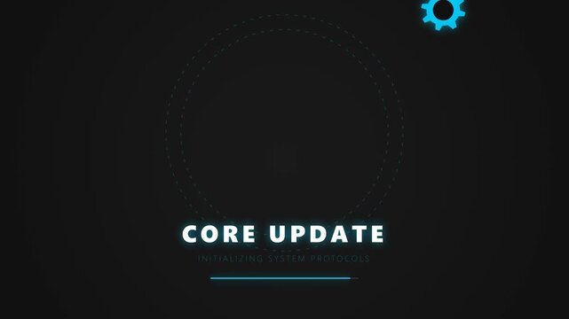 Core Update Technology Animation