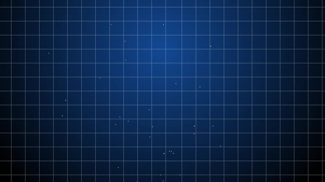 Repeating blue print millimeter paper pattern with fine grid lines, technical architecture backdrop, engineering chart surface, planning texture, drafting animation for creative projects