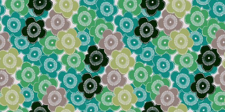 abstract background with multi color circles