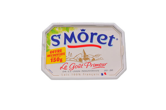 Boite de fromage fondu de St Moret