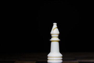 white chess bishop © Ana Maria