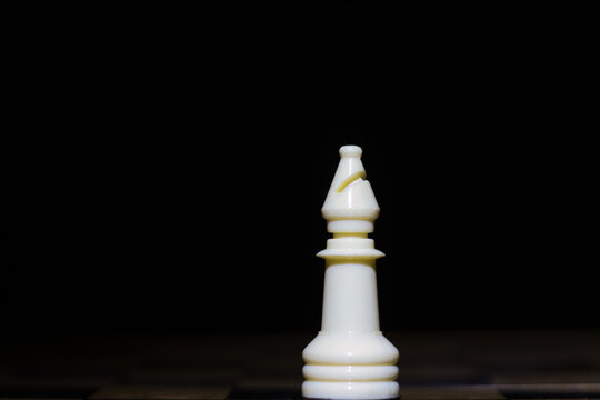 white chess bishop