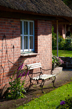 Break in the garden