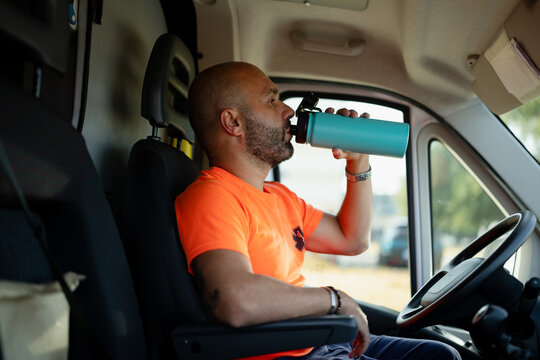 Paramedic drinking water