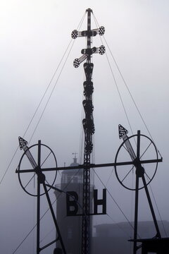 Semaphor und Leuchtturm in Cuxhaven