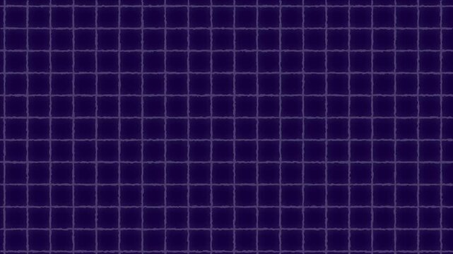 Dark digital grid ,animation with glowing white lines, smooth horizontal motion ,blue background , infographics and overlay graphics, 4k  geometric perspective