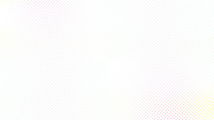 Obraz premium Vibrant multicolored halftone pattern with circular dots on a dark and mysterious spectrum gradient canvas