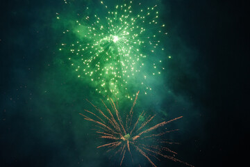 Fototapeta premium fireworks in the sky