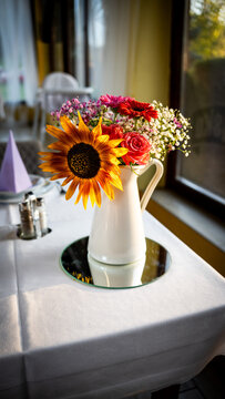 Flowers in a vase