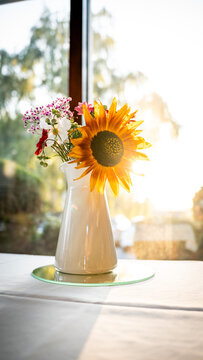 Flowers in a vase