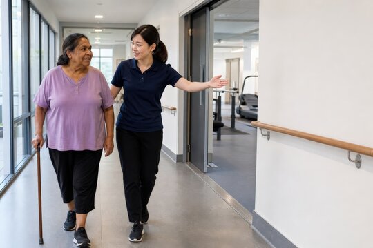 Clinical gait analysis laboratory - arriving at an accessible hospital movement corridor