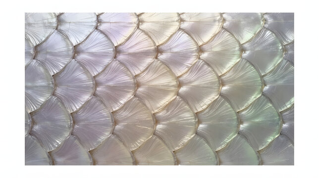 Iridescent fish scale pattern abstract texture background.