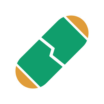 Stylized eraser icon