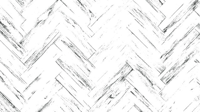 white herringbone parquet floor texture background monochrome wood plank geometric chevron pattern distressed parquet