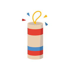 Firecracker with confetti © inne
