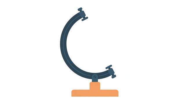Peta globe vektor stand illustration on white background