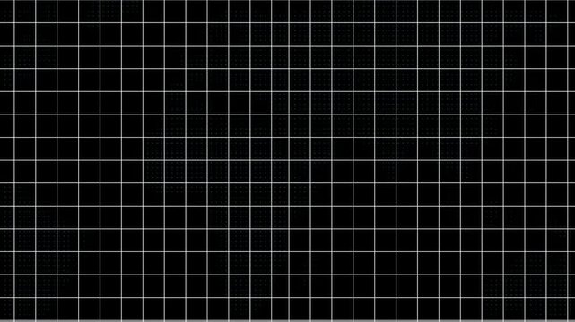 Minimalist dark grid background, with subtle pulsing, light effect