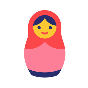 Matryoshka doll illustration
