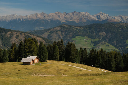 Sass de Putia mountain .Dolomite.Italy