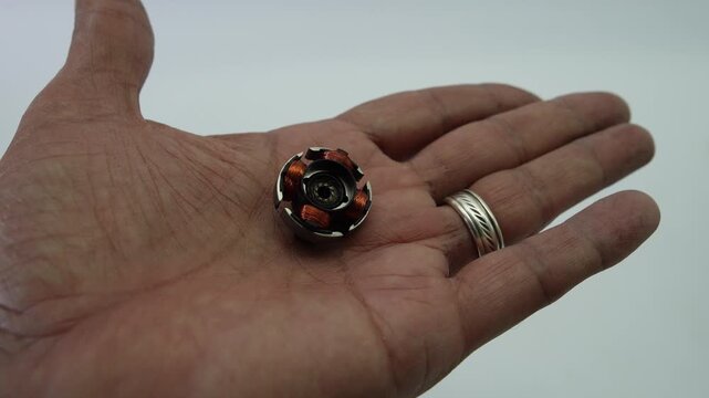 Micromotor copper-wound rotor