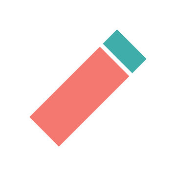 Simple eraser icon