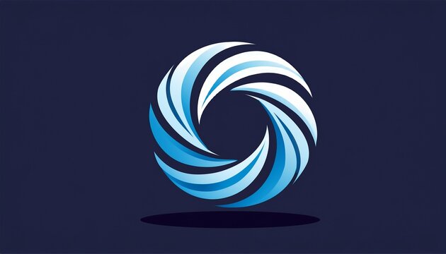 abstract mobius strip symbol sign logo sign