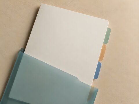Responsible AI consulting folder and translucent sleeve