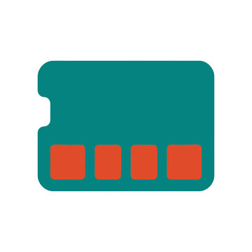 Computer memory module icon