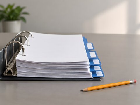 AI model documentation binder with version tabs