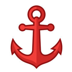 Red anchor icon © cio