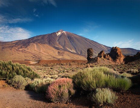 volcano teide tenerife spain