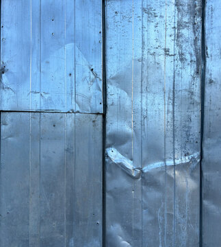 Close-up of distressed steel texture. Grunge metallic macro background