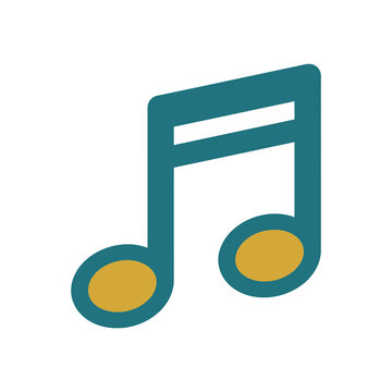 Musical eighth note symbol
