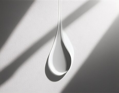 organic drop diagonal shadow on a white wall overlay effect for photo mock ups posters stationary wall art design presentation