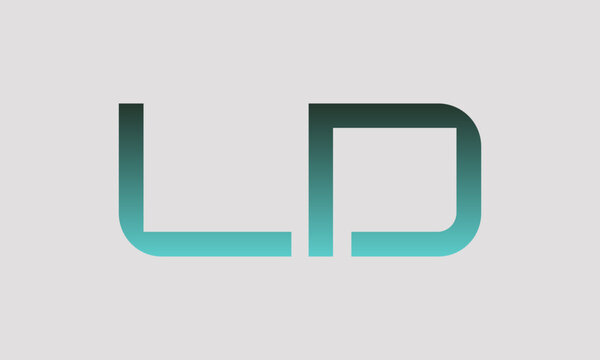 LD L ld initial logo | initial based abstract modern minimal creative logo, vector template image. luxury logotype logo, real estate homie logo. typography logo. initials logo