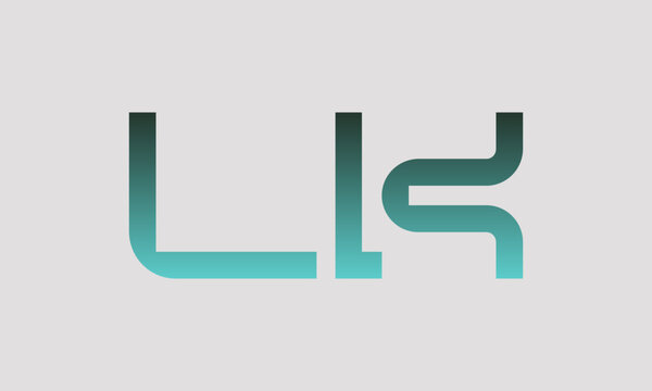 LK L lk initial logo | initial based abstract modern minimal creative logo, vector template image. luxury logotype logo, real estate homie logo. typography logo. initials logo