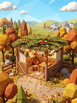 Sukkot Celebration &ndash; Modern Jewish Harvest Festival and Sukkah Design