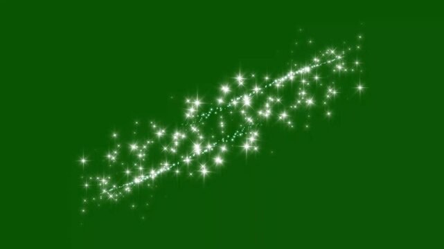 twinkle stars line glitter sparkles, sparkling stars shine animation, blinking cartoon stars, star sparkle vector doodles, glowing light effect, retro shine movement, green screen 4k