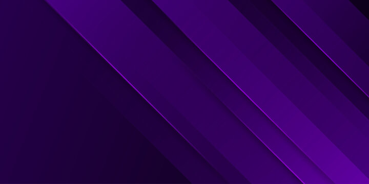 Abstract background with dynamic purple diagonal lines and shadows, modern digital design concept for graphic elements