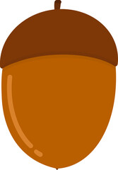 Cute autumn acorn © nyeongyee