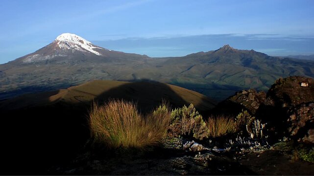 Chimborazo volcano, Ecuador